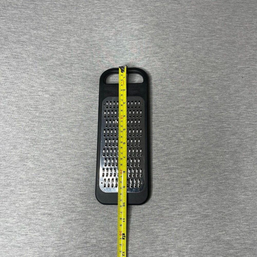 IKEA 365+ Black & Stainless Steel Handheld Flat Cheese Grater - Picture 4 of 6